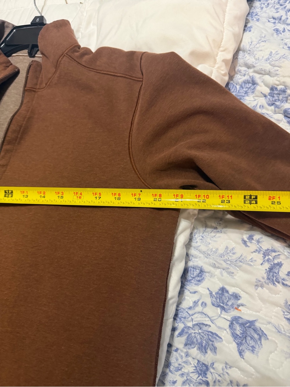 Men’s reversible quarter zip long sleeve large - Picture 4 of 4